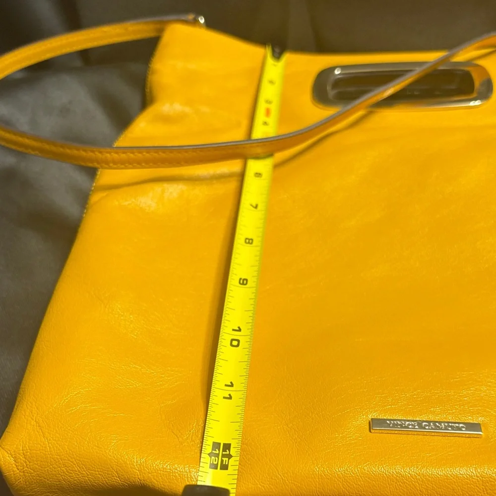 NWOT Vince Camuto Vibrant Yellow Shoulder Bag - Picture 4 of 8
